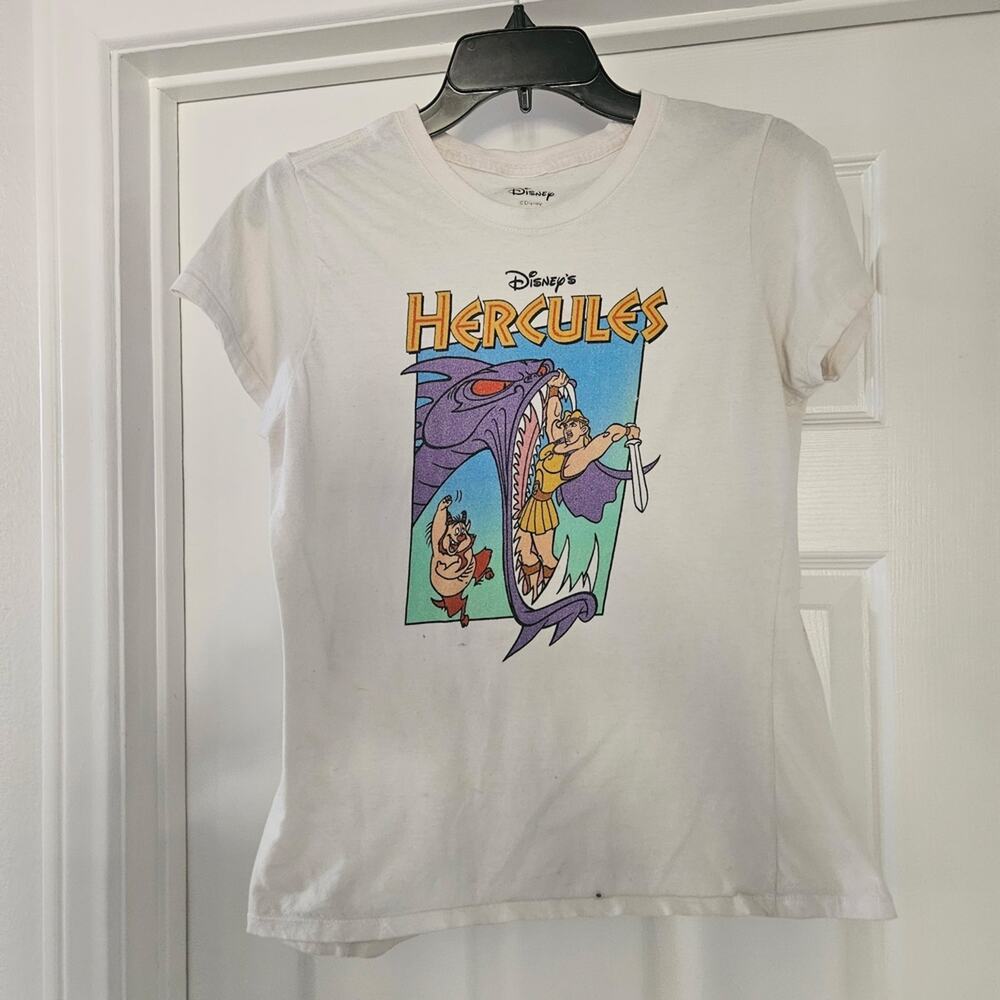 Disney Hercules White Kids T-Shirt